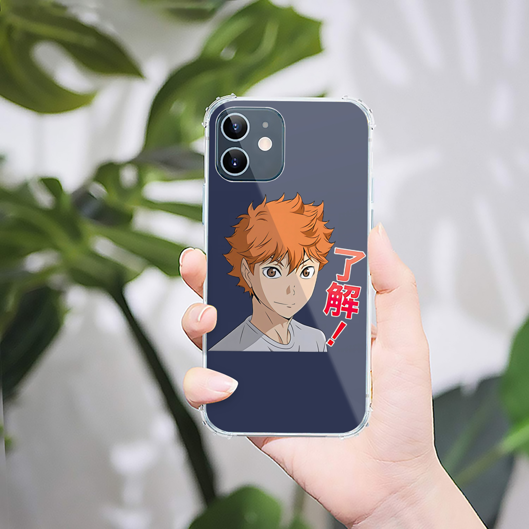 （画像用） ハイキュー!! Haikyu!! 【iPhone 12シリーズ対応】透明スマホケース（クリアソフトケース）